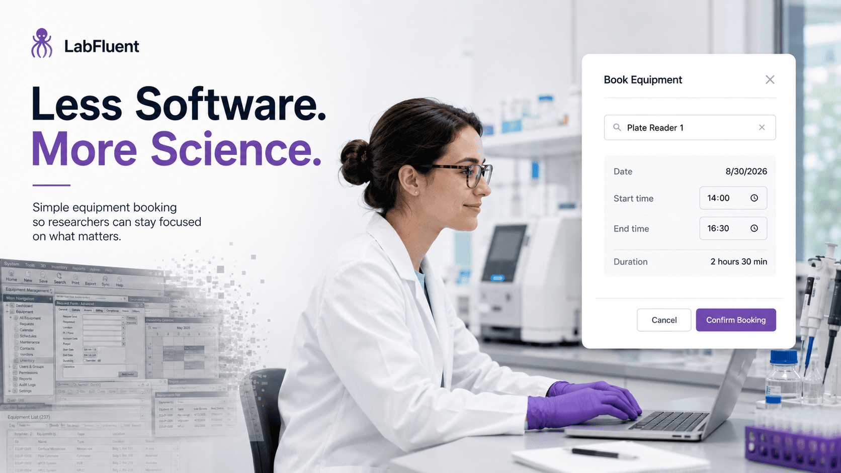 Why Laboratory Software Should Be Lightweight